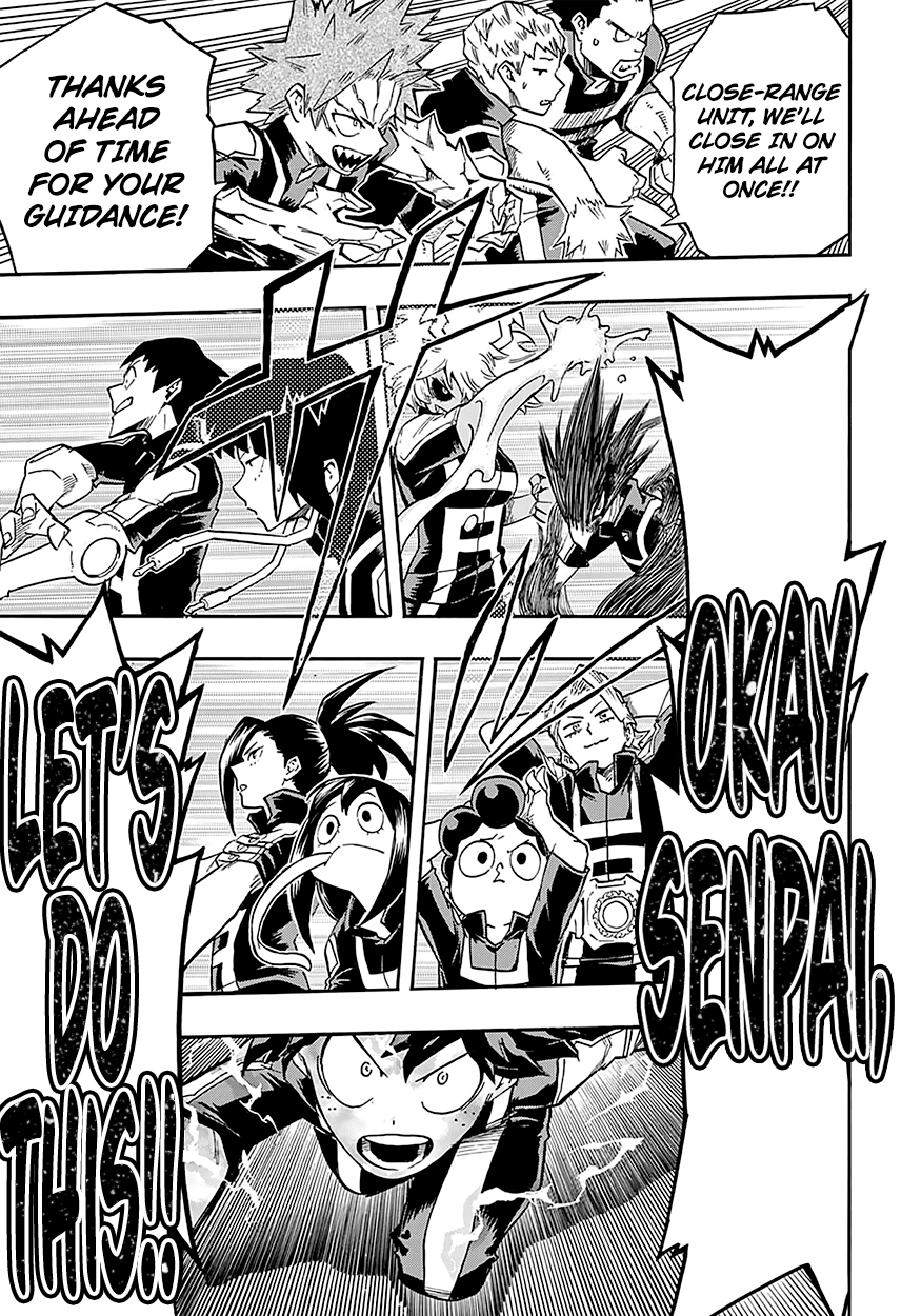 Boku no Hero Academia Chapter 123 page 16 - Chapter 123: Invincible