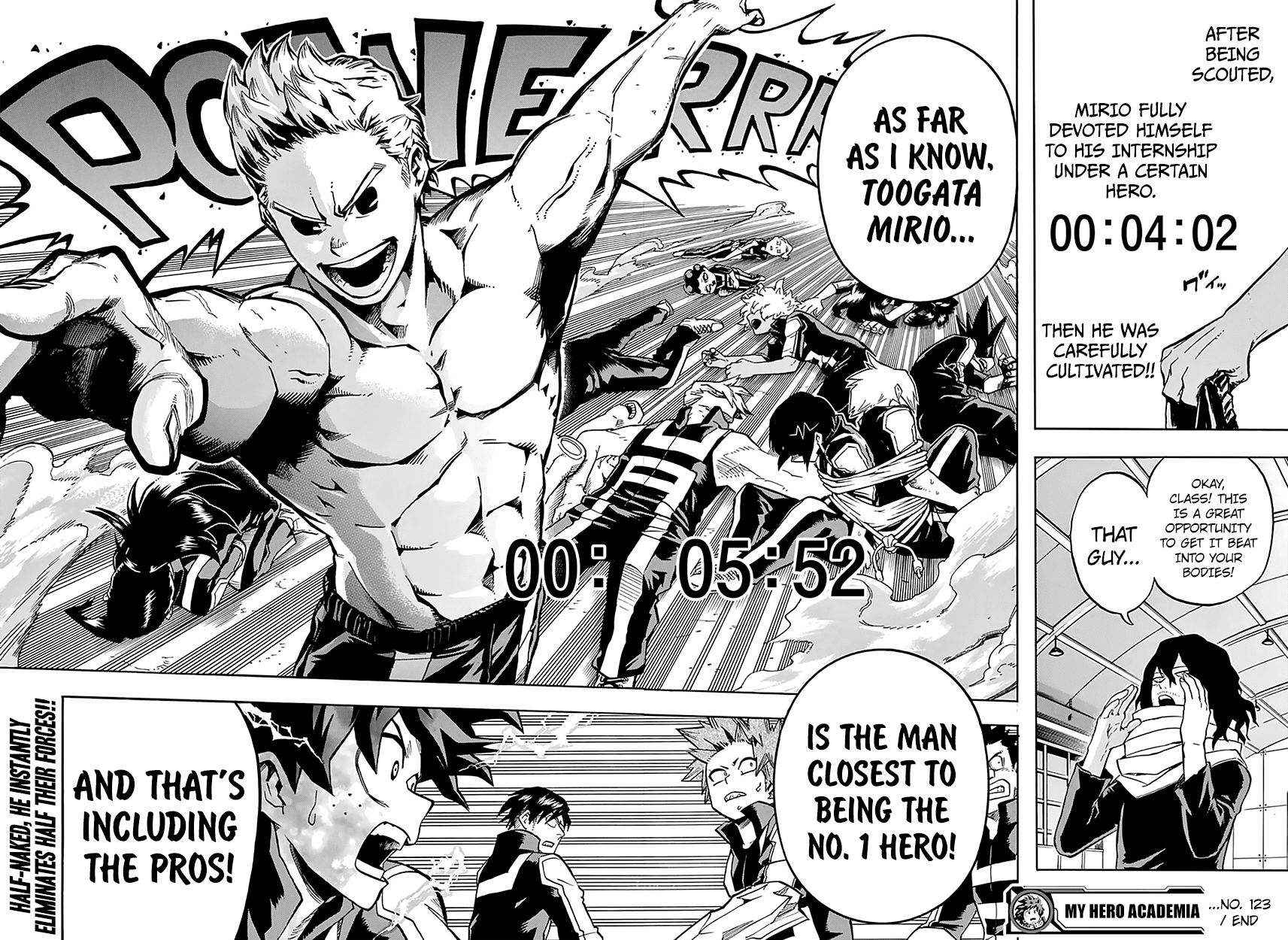 Boku no Hero Academia Chapter 123 page 21 - Chapter 123: Invincible