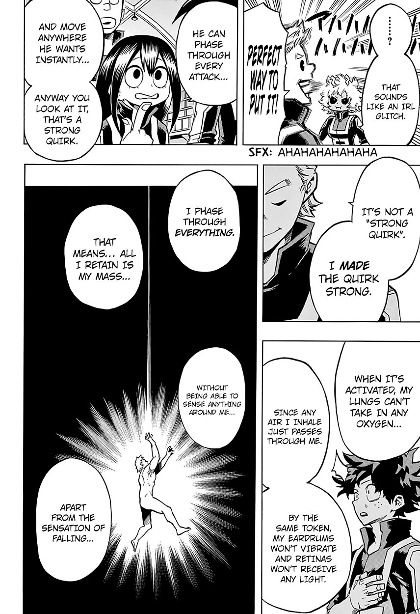 Boku no Hero Academia Chapter 124 page 13 - Chapter 124: Embryos Kicking in the Womb!! The Internship Arc