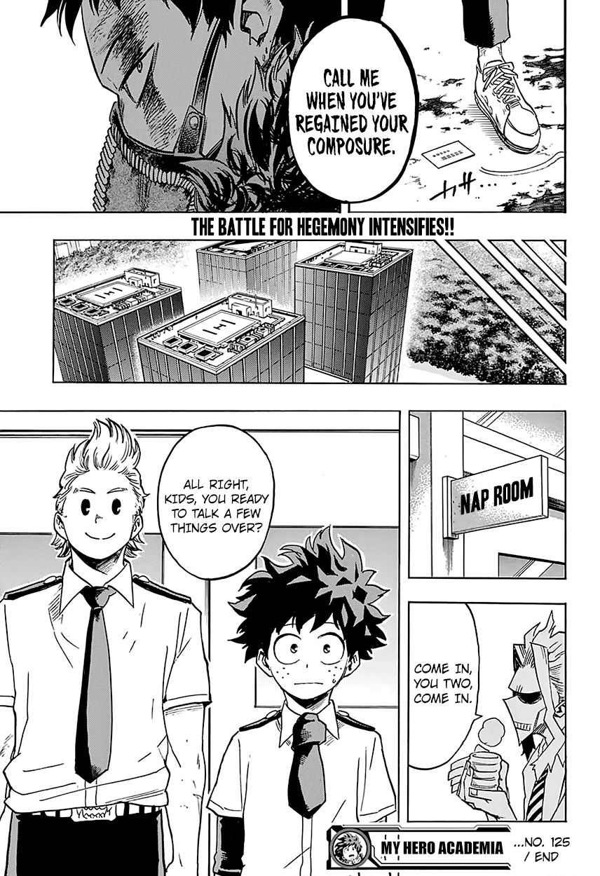 Boku no Hero Academia Chapter 125 page 20 - Chapter 125: Overhaul
