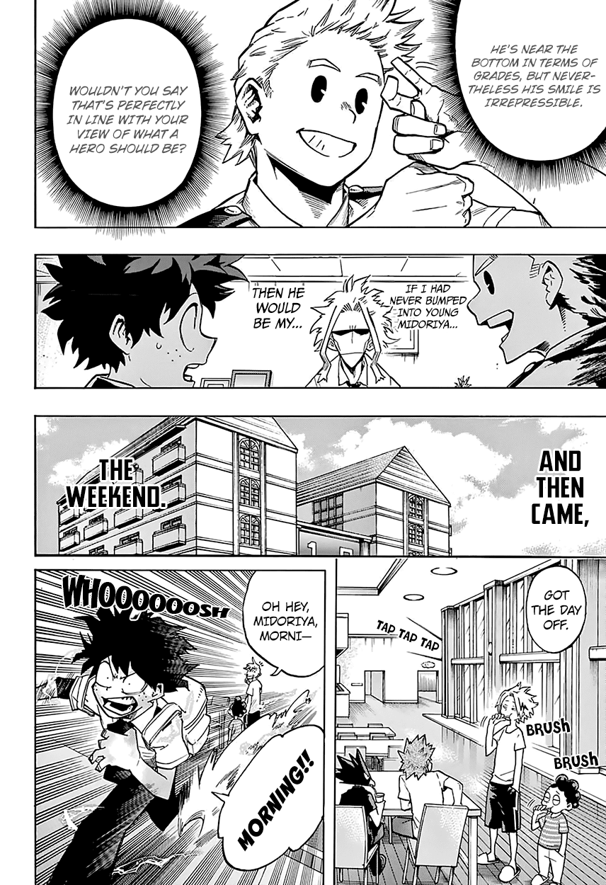 Boku no Hero Academia Chapter 126 page 12 - Chapter 126: Opening Up The World