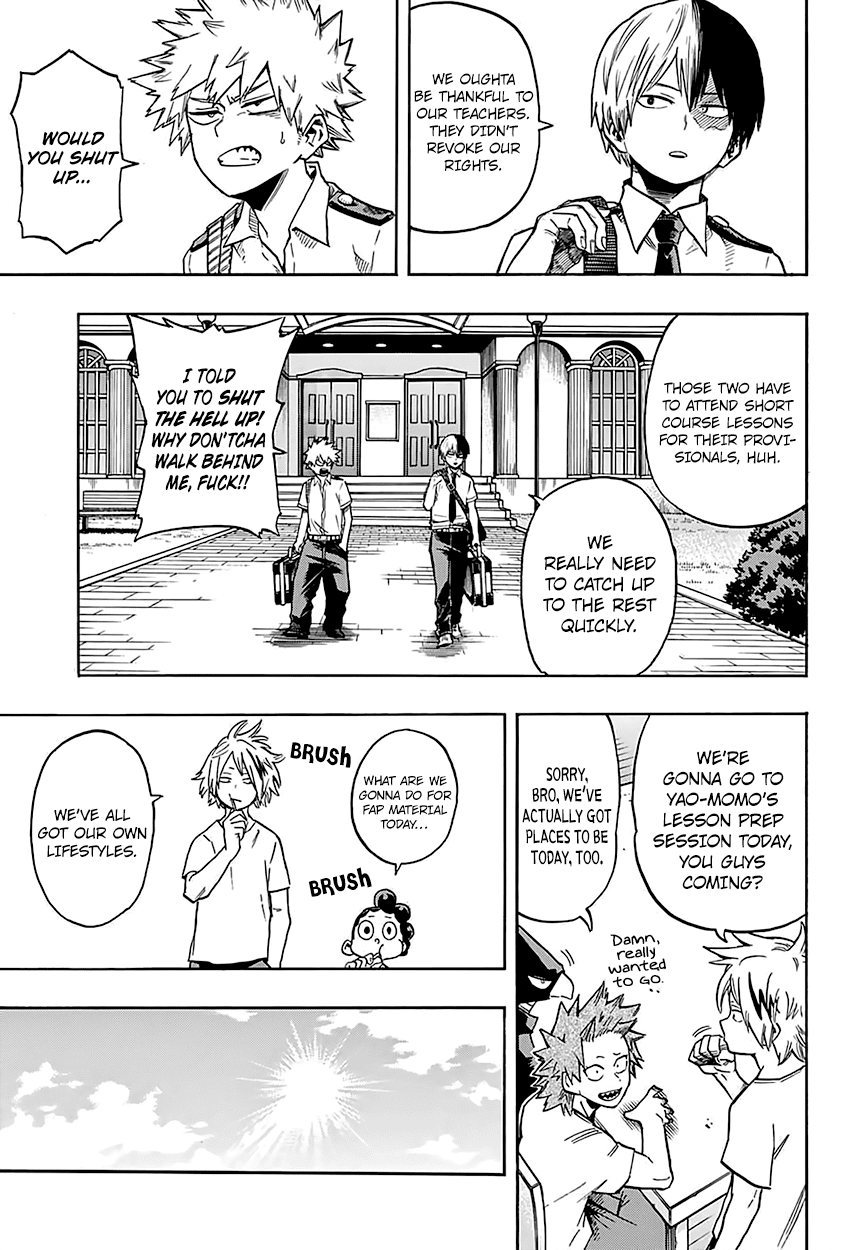 Boku no Hero Academia Chapter 126 page 13 - Chapter 126: Opening Up The World