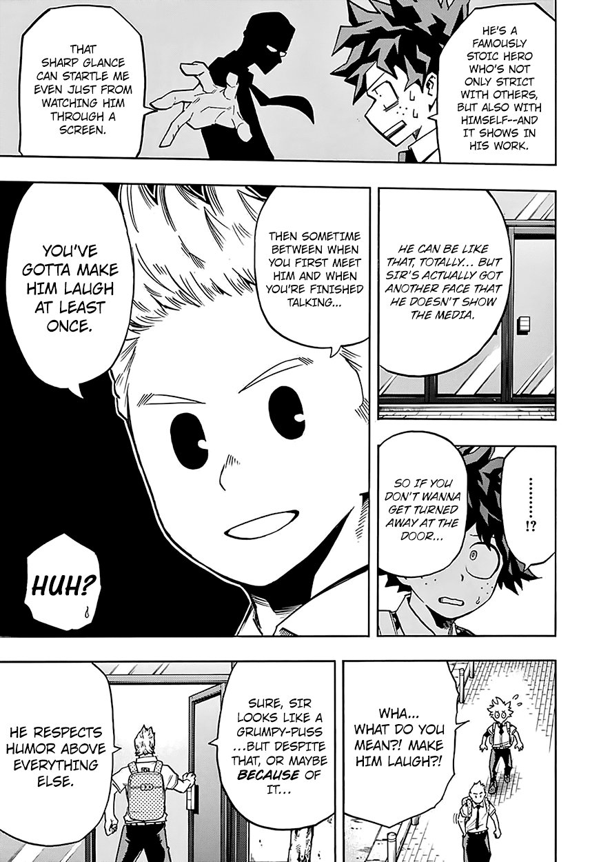 Boku no Hero Academia Chapter 126 page 15 - Chapter 126: Opening Up The World