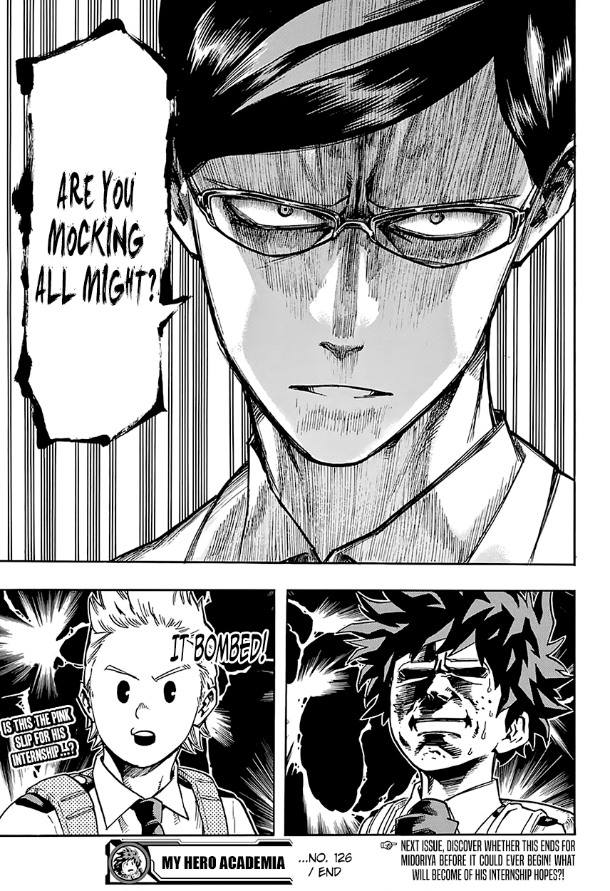 Boku no Hero Academia Chapter 126 page 21 - Chapter 126: Opening Up The World