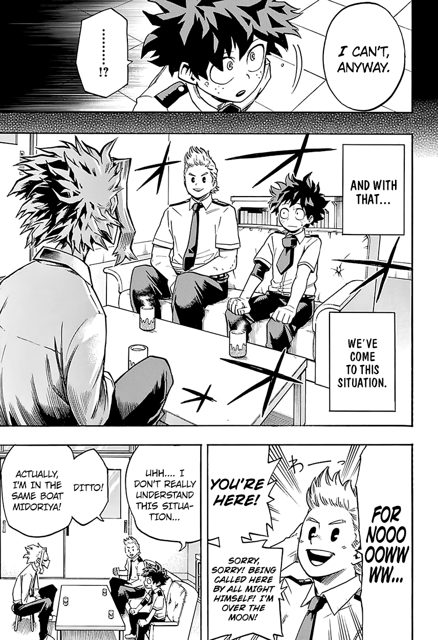 Boku no Hero Academia Chapter 126 page 7 - Chapter 126: Opening Up The World