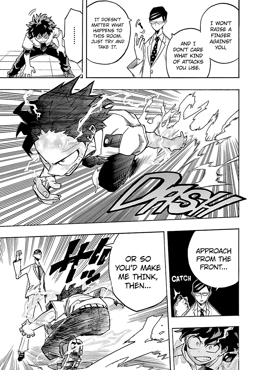 Boku no Hero Academia Chapter 127 page 12 - Chapter 127: Sir Night Eye and Midoriya Izuku and Toogata Mirio and All Might