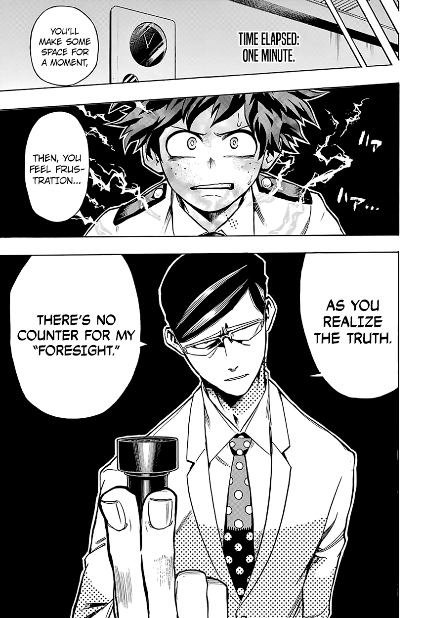 Boku no Hero Academia Chapter 127 page 14 - Chapter 127: Sir Night Eye and Midoriya Izuku and Toogata Mirio and All Might