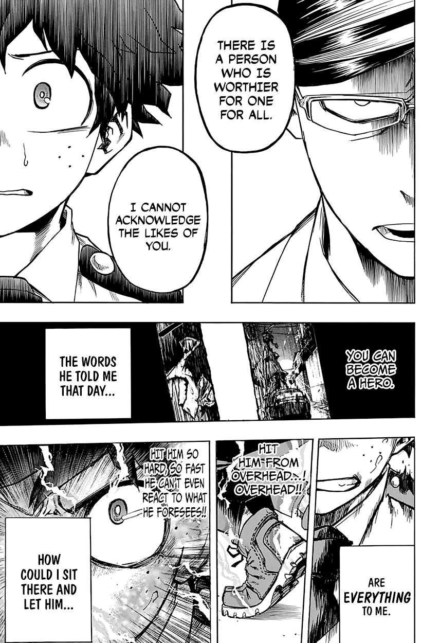 Boku no Hero Academia Chapter 127 page 18 - Chapter 127: Sir Night Eye and Midoriya Izuku and Toogata Mirio and All Might