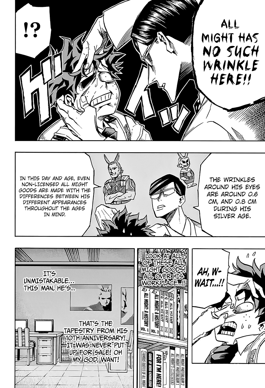 Boku no Hero Academia Chapter 127 page 3 - Chapter 127: Sir Night Eye and Midoriya Izuku and Toogata Mirio and All Might