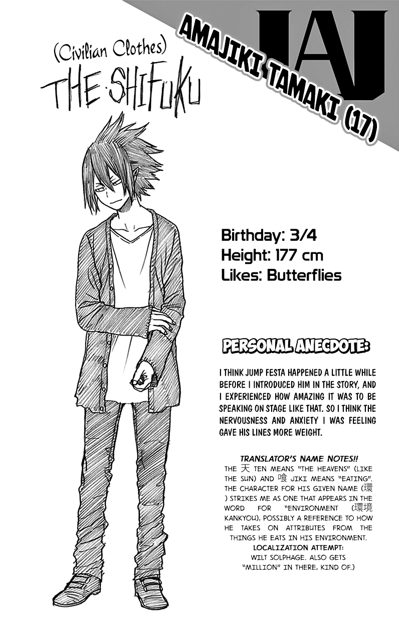 Boku no Hero Academia Chapter 128.5 page 11 - Chapter 128.5: Volume 14 Omake