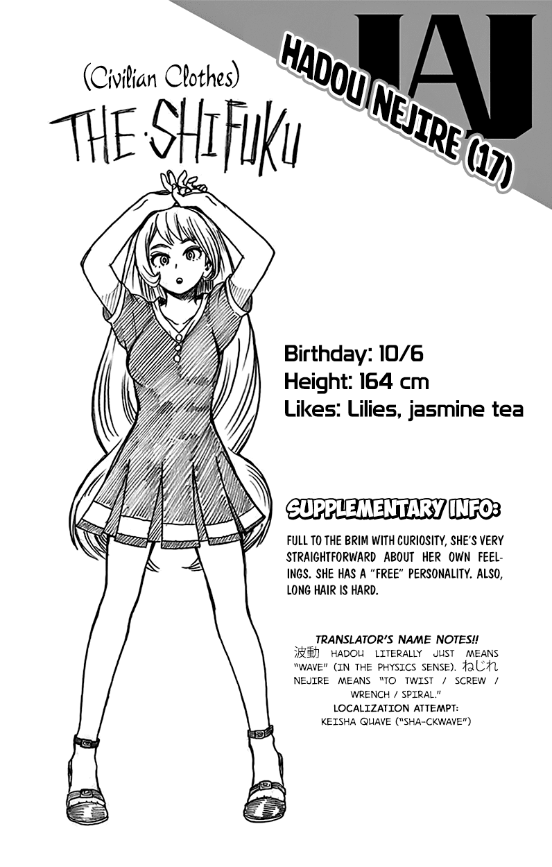 Boku no Hero Academia Chapter 128.5 page 12 - Chapter 128.5: Volume 14 Omake