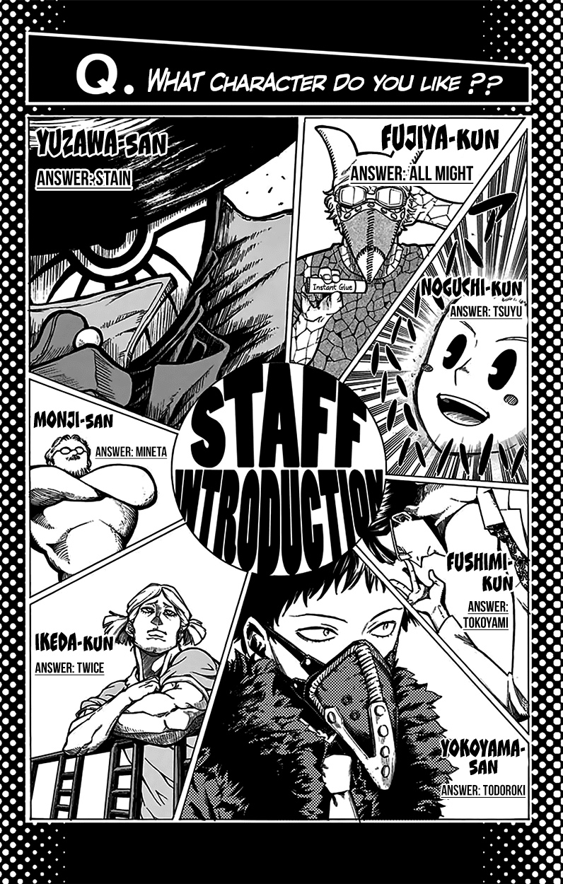 Boku no Hero Academia Chapter 128.5 page 15 - Chapter 128.5: Volume 14 Omake