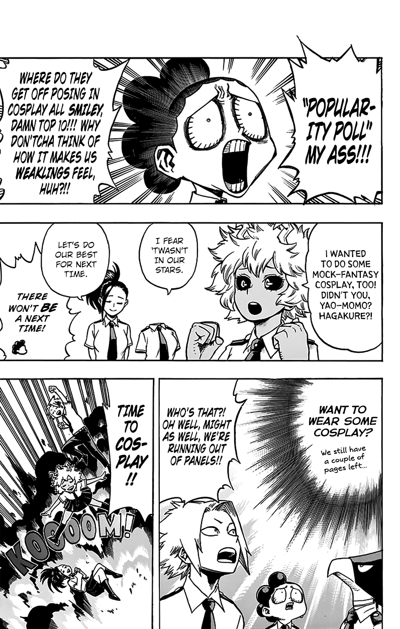 Boku no Hero Academia Chapter 128.5 page 17 - Chapter 128.5: Volume 14 Omake