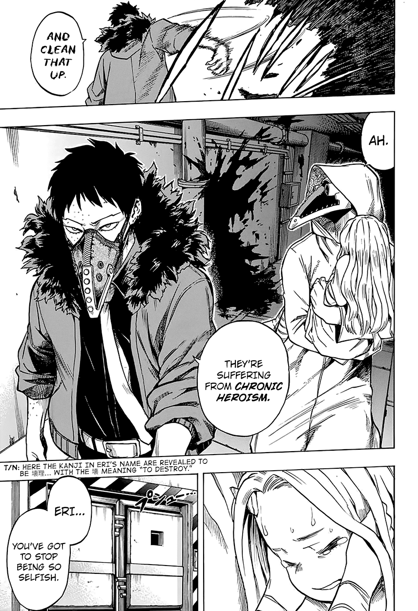 Boku no Hero Academia Chapter 129 page 17 - Chapter 129: Eri