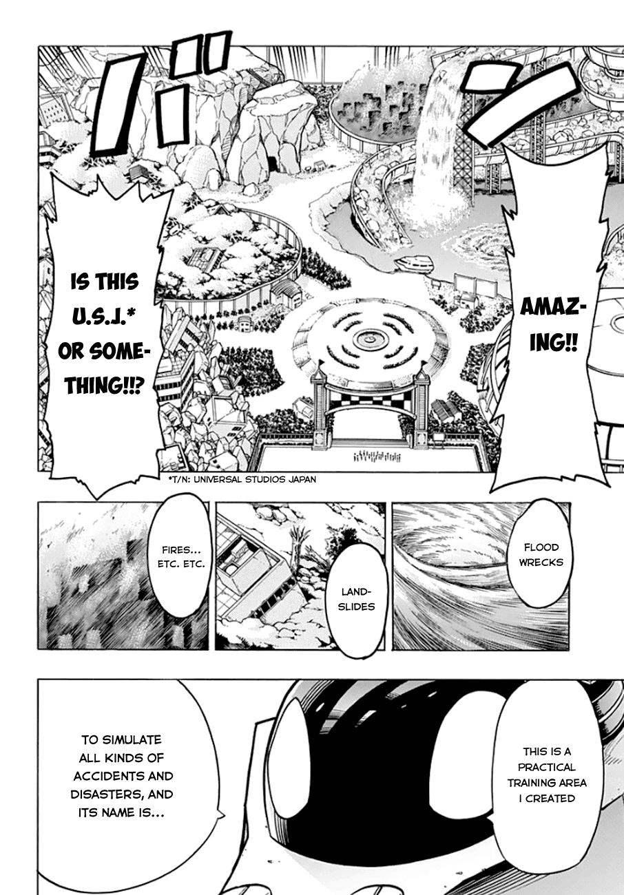 Boku no Hero Academia Chapter 13 page 10 - Chapter 13: Trial Of Rescue