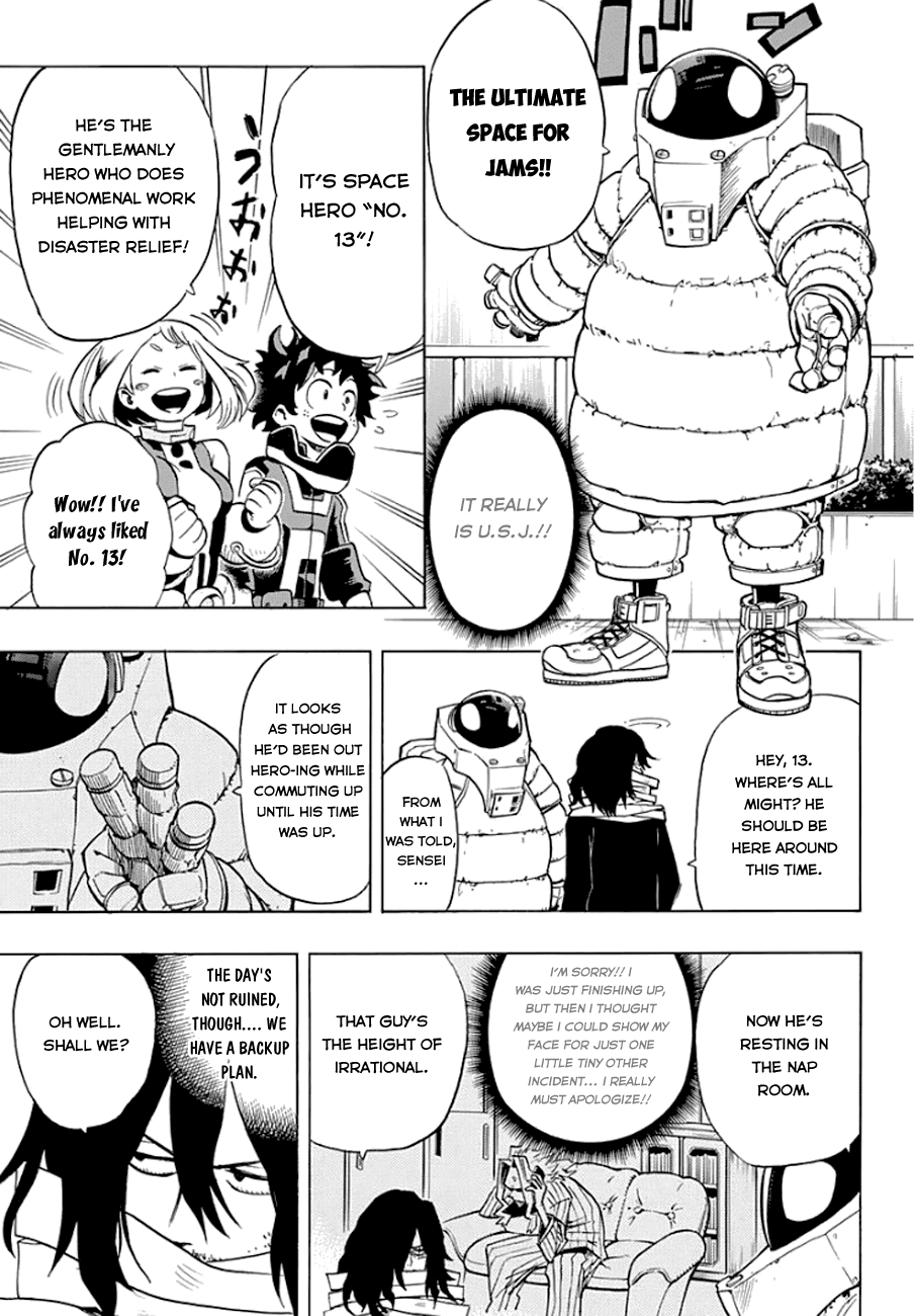 Boku no Hero Academia Chapter 13 page 11 - Chapter 13: Trial Of Rescue