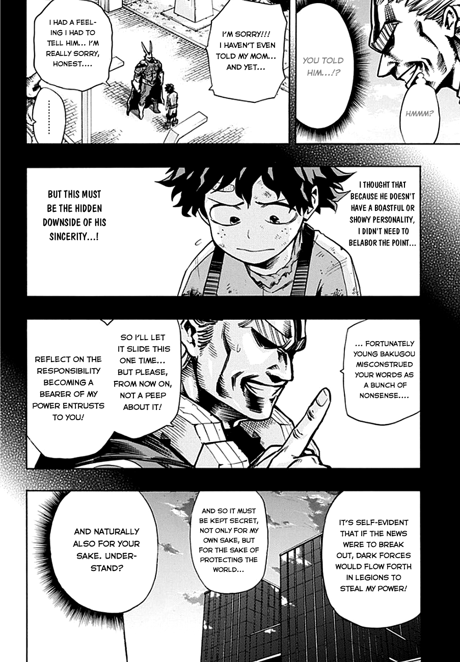 Boku no Hero Academia Chapter 13 page 4 - Chapter 13: Trial Of Rescue