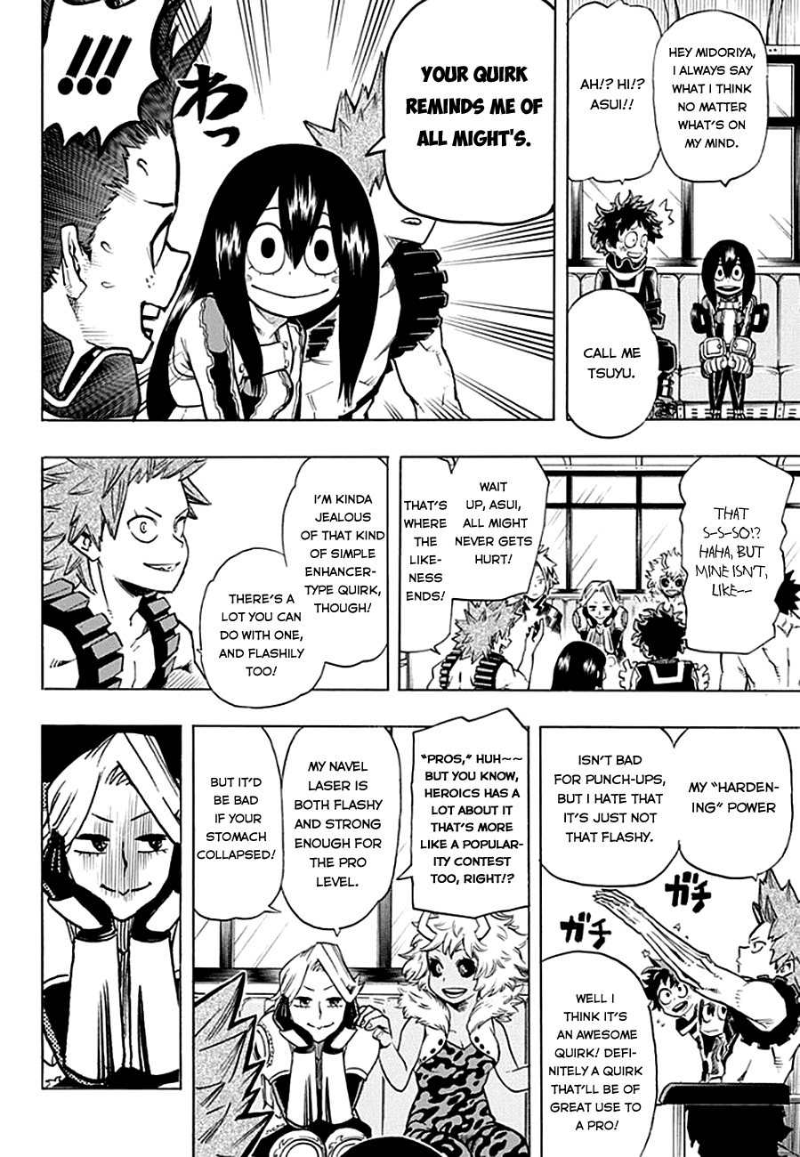 Boku no Hero Academia Chapter 13 page 8 - Chapter 13: Trial Of Rescue