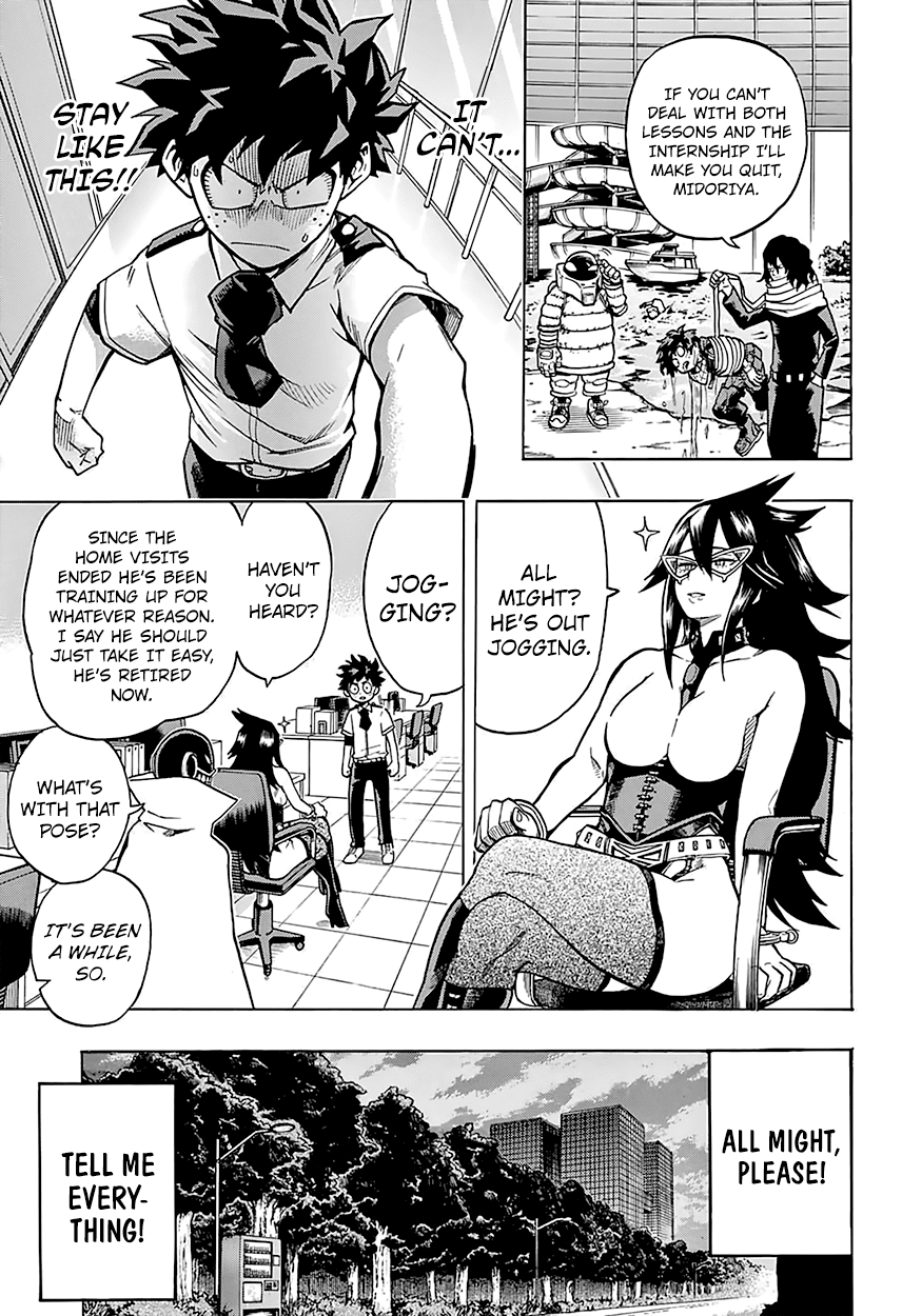 Boku no Hero Academia Chapter 130 page 11 - Chapter 130: Demand the Whole Truth