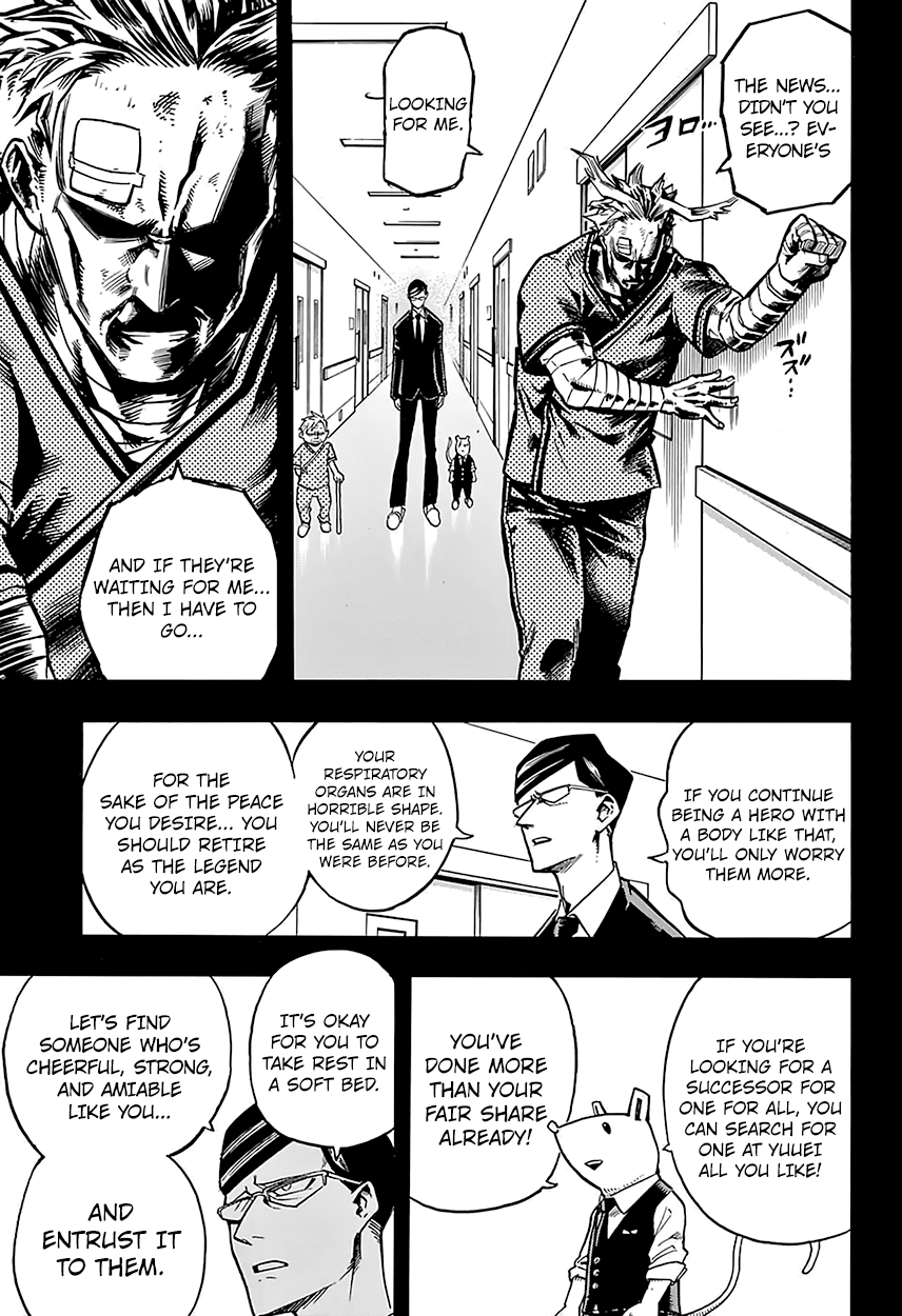 Boku no Hero Academia Chapter 130 page 17 - Chapter 130: Demand the Whole Truth