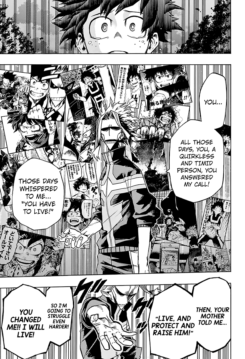 Boku no Hero Academia Chapter 131 page 11 - Chapter 131: Opposing Fate