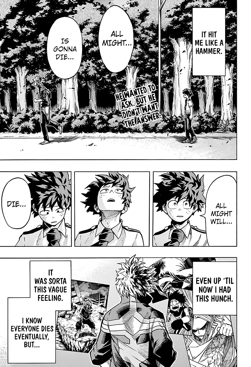 Boku no Hero Academia Chapter 131 page 5 - Chapter 131: Opposing Fate
