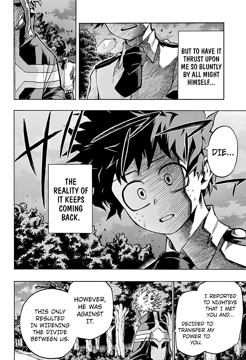 Boku no Hero Academia Chapter 131 page 6 - Chapter 131: Opposing Fate