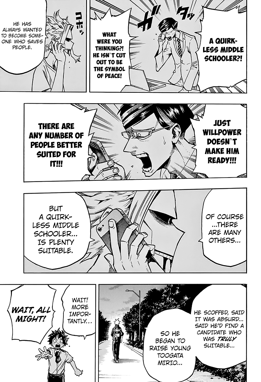 Boku no Hero Academia Chapter 131 page 7 - Chapter 131: Opposing Fate