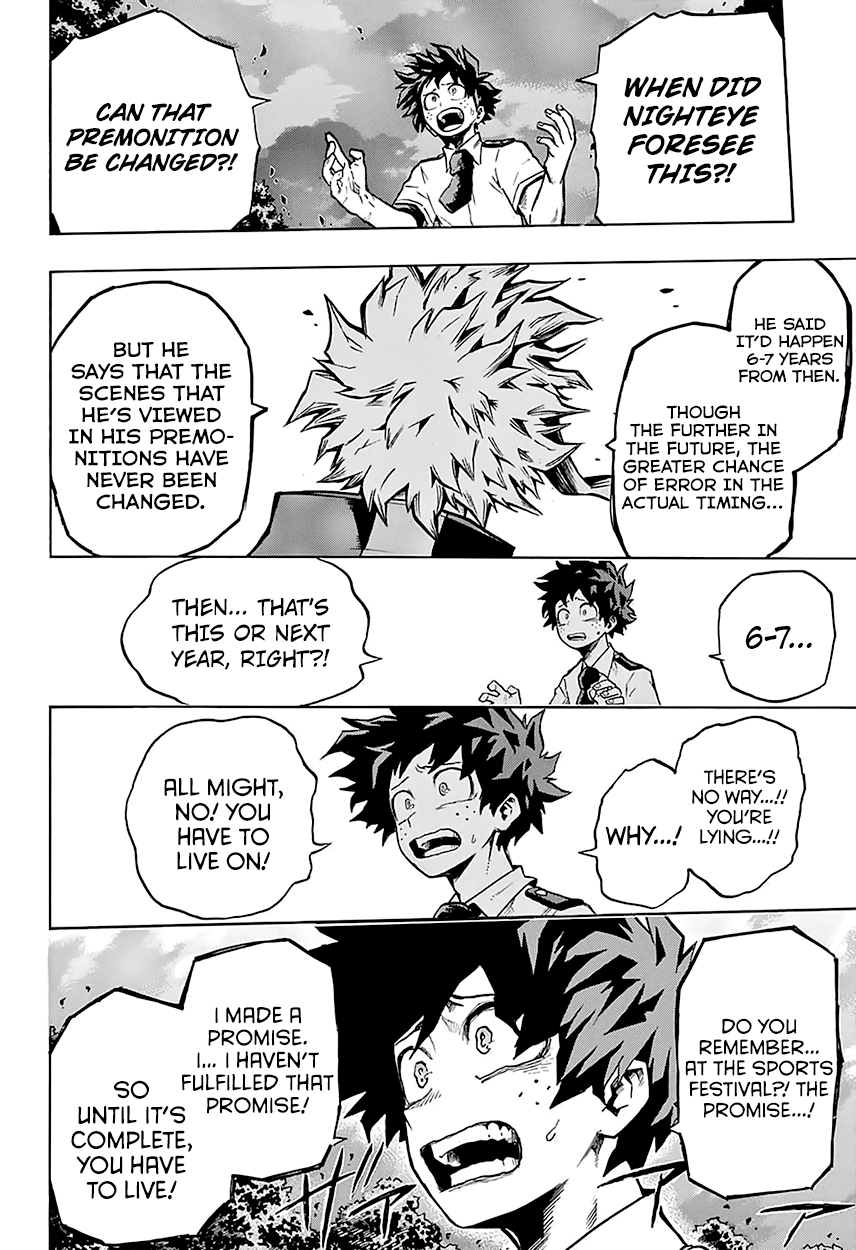 Boku no Hero Academia Chapter 131 page 8 - Chapter 131: Opposing Fate
