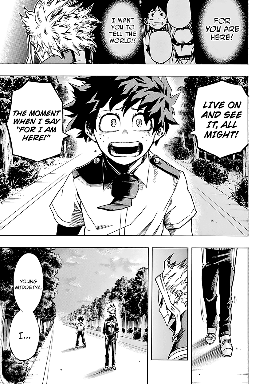 Boku no Hero Academia Chapter 131 page 9 - Chapter 131: Opposing Fate
