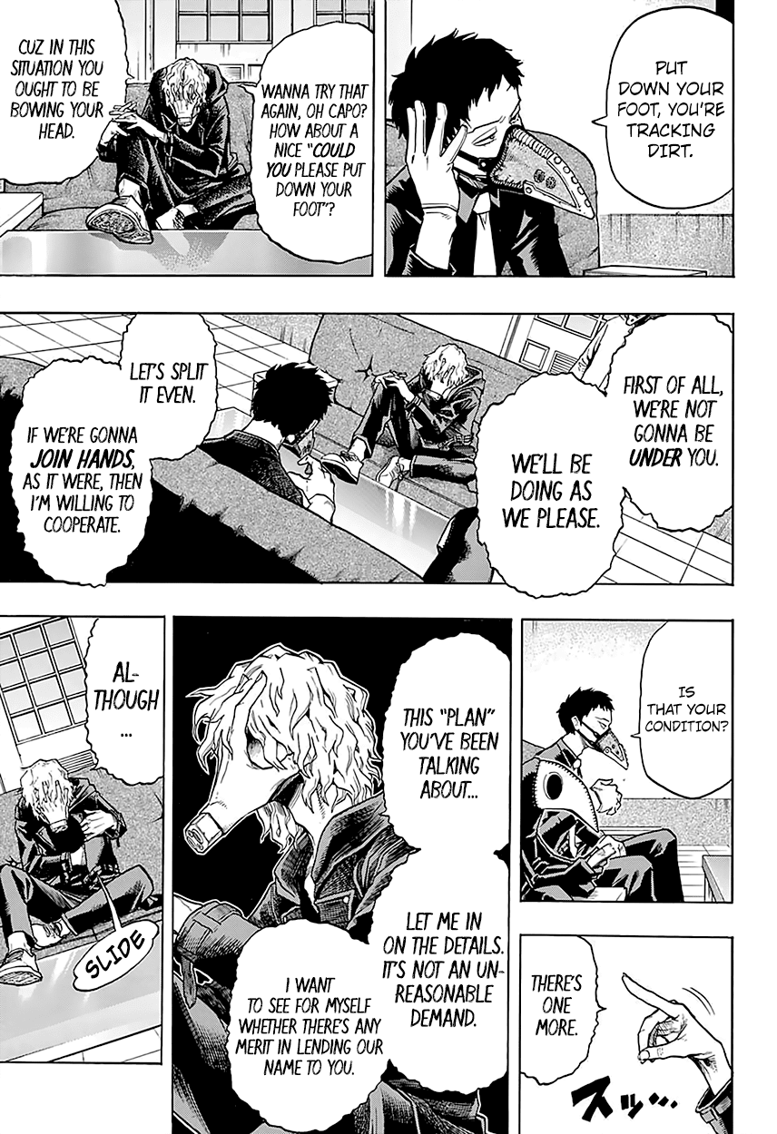 Boku no Hero Academia Chapter 132 page 7 - Chapter 132: The Plan