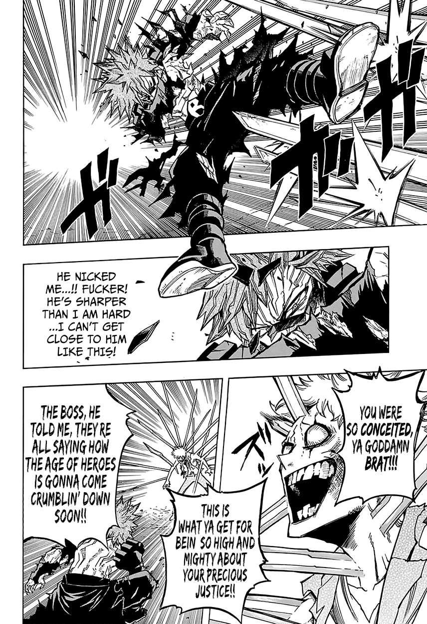 Boku no Hero Academia Chapter 133 page 15 - Chapter 133: Give Chase, Kirishima