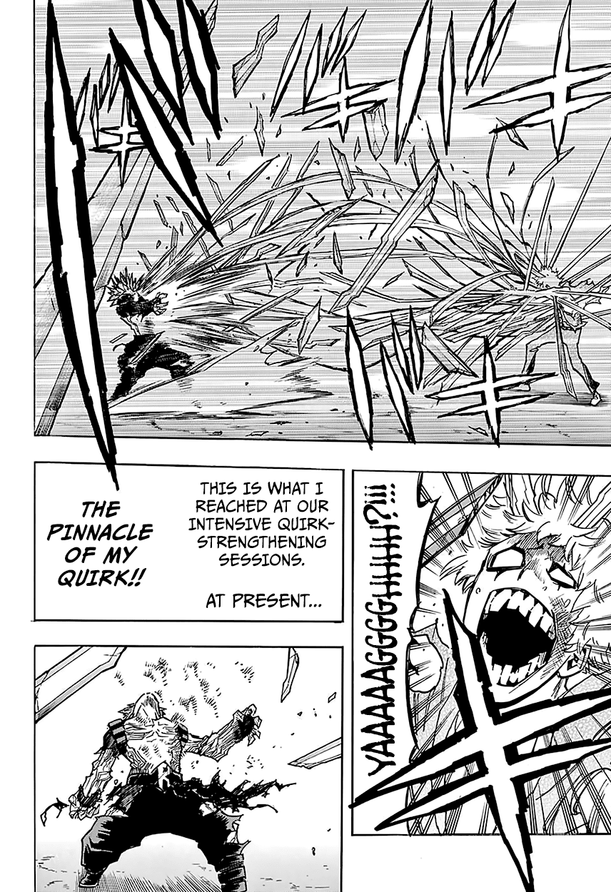 Boku no Hero Academia Chapter 133 page 21 - Chapter 133: Give Chase, Kirishima