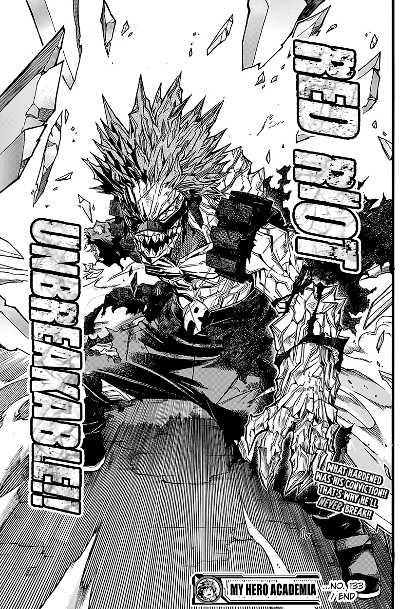 Boku no Hero Academia Chapter 133 page 22 - Chapter 133: Give Chase, Kirishima