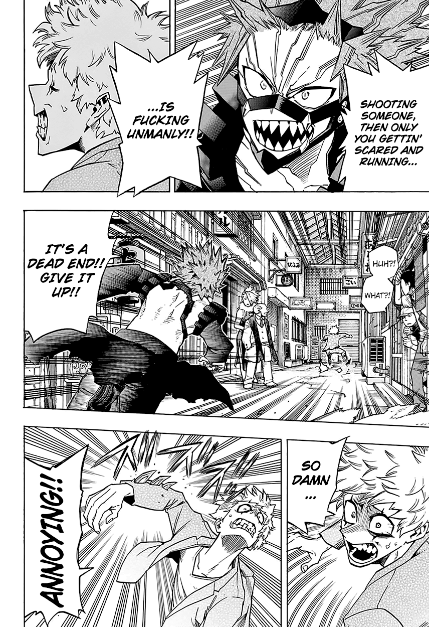 Boku no Hero Academia Chapter 133 page 7 - Chapter 133: Give Chase, Kirishima