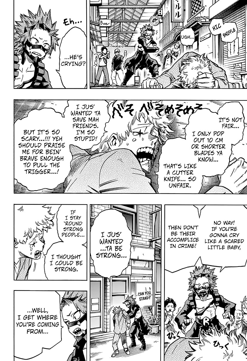 Boku no Hero Academia Chapter 133 page 9 - Chapter 133: Give Chase, Kirishima