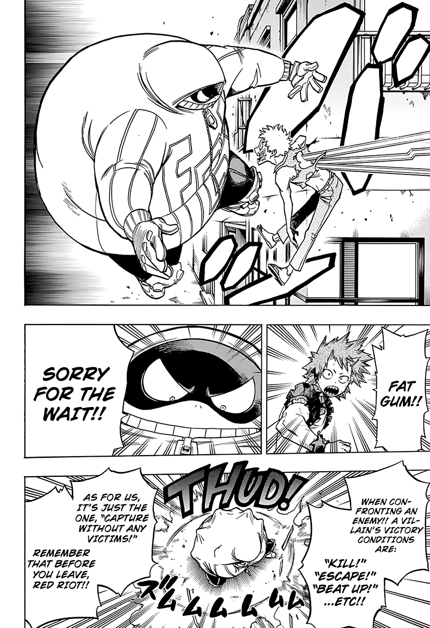 Boku no Hero Academia Chapter 134 page 11 - Chapter 134: Show Your Guts, Red Riot!