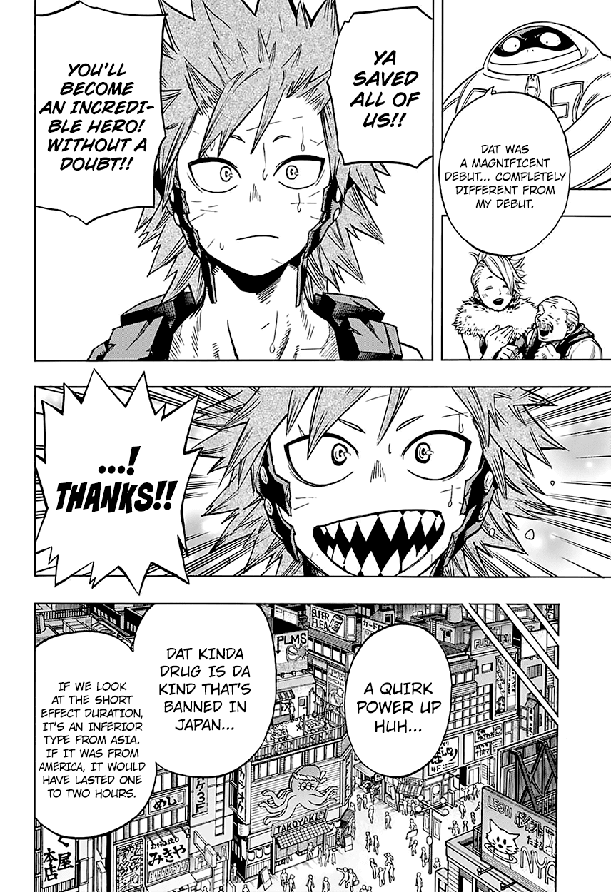 Boku no Hero Academia Chapter 134 page 13 - Chapter 134: Show Your Guts, Red Riot!
