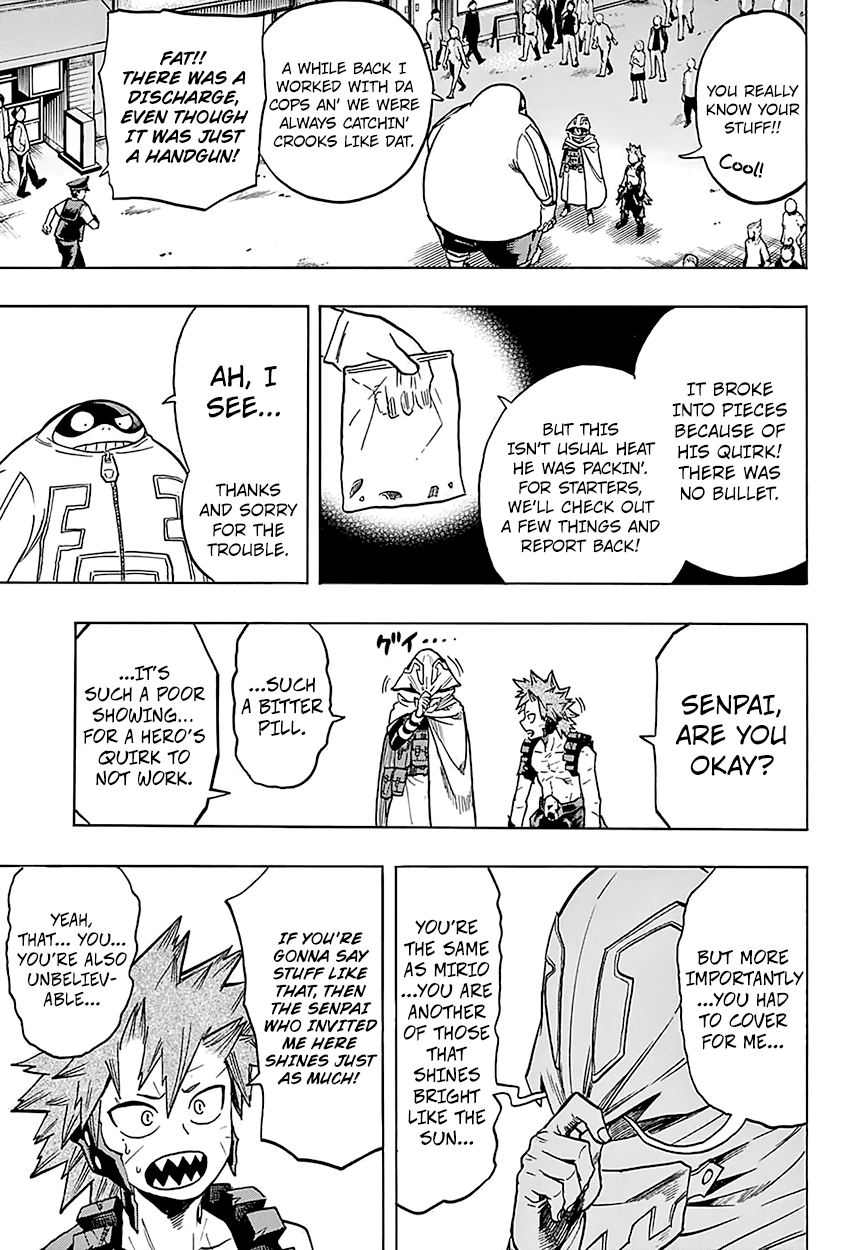 Boku no Hero Academia Chapter 134 page 14 - Chapter 134: Show Your Guts, Red Riot!