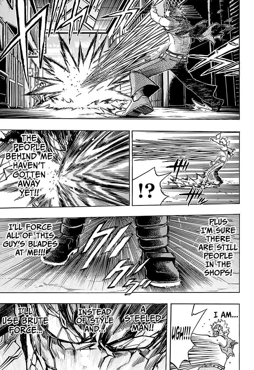 Boku no Hero Academia Chapter 134 page 6 - Chapter 134: Show Your Guts, Red Riot!