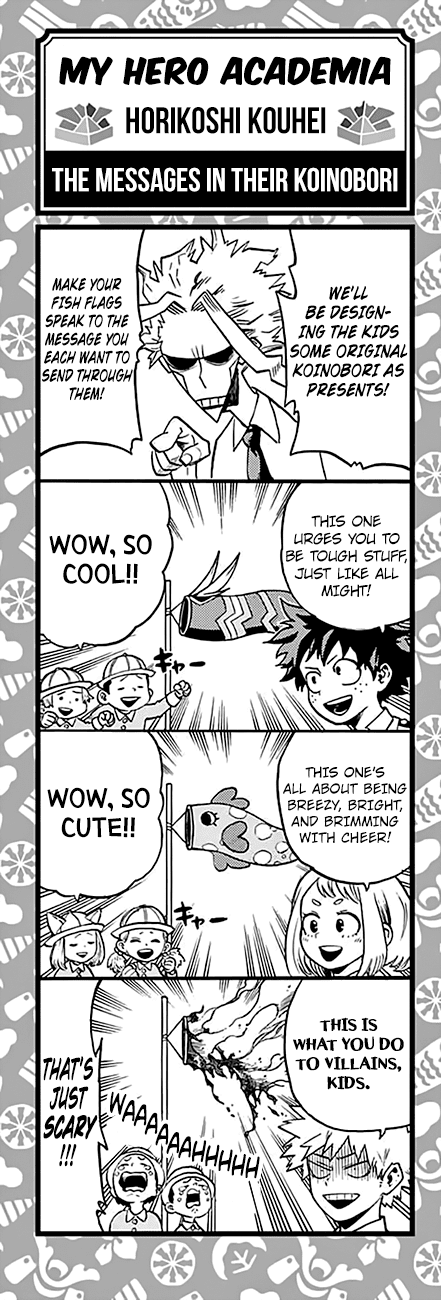 Boku no Hero Academia Chapter 135.5 page 1 - Chapter 135.5: Omake