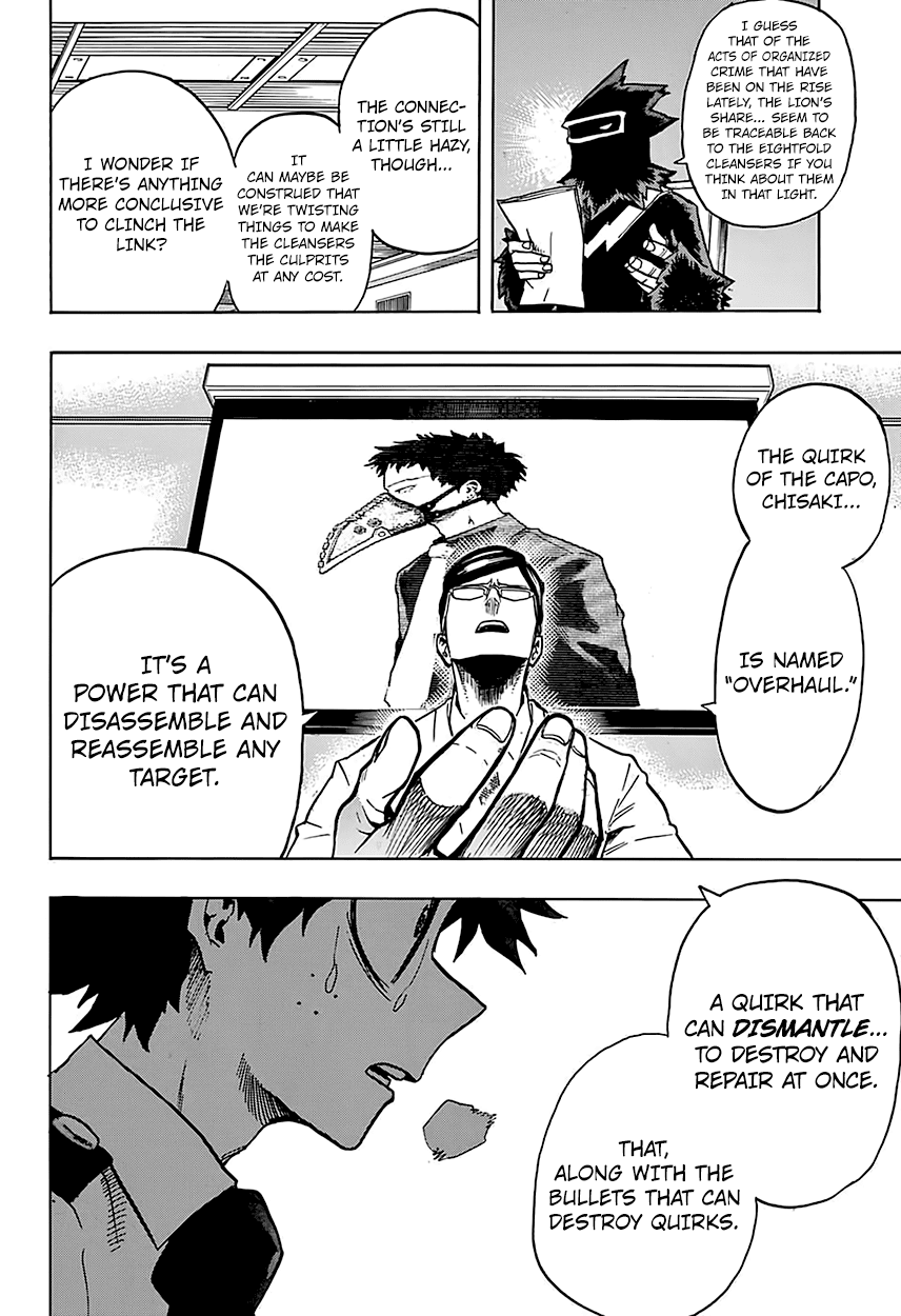 Boku no Hero Academia Chapter 135 page 17 - Chapter 135: A Distasteful Tale
