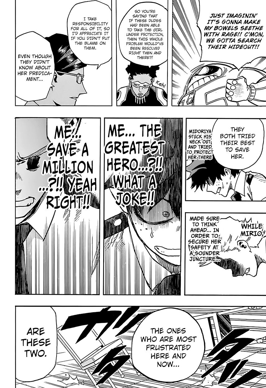 Boku no Hero Academia Chapter 135 page 21 - Chapter 135: A Distasteful Tale
