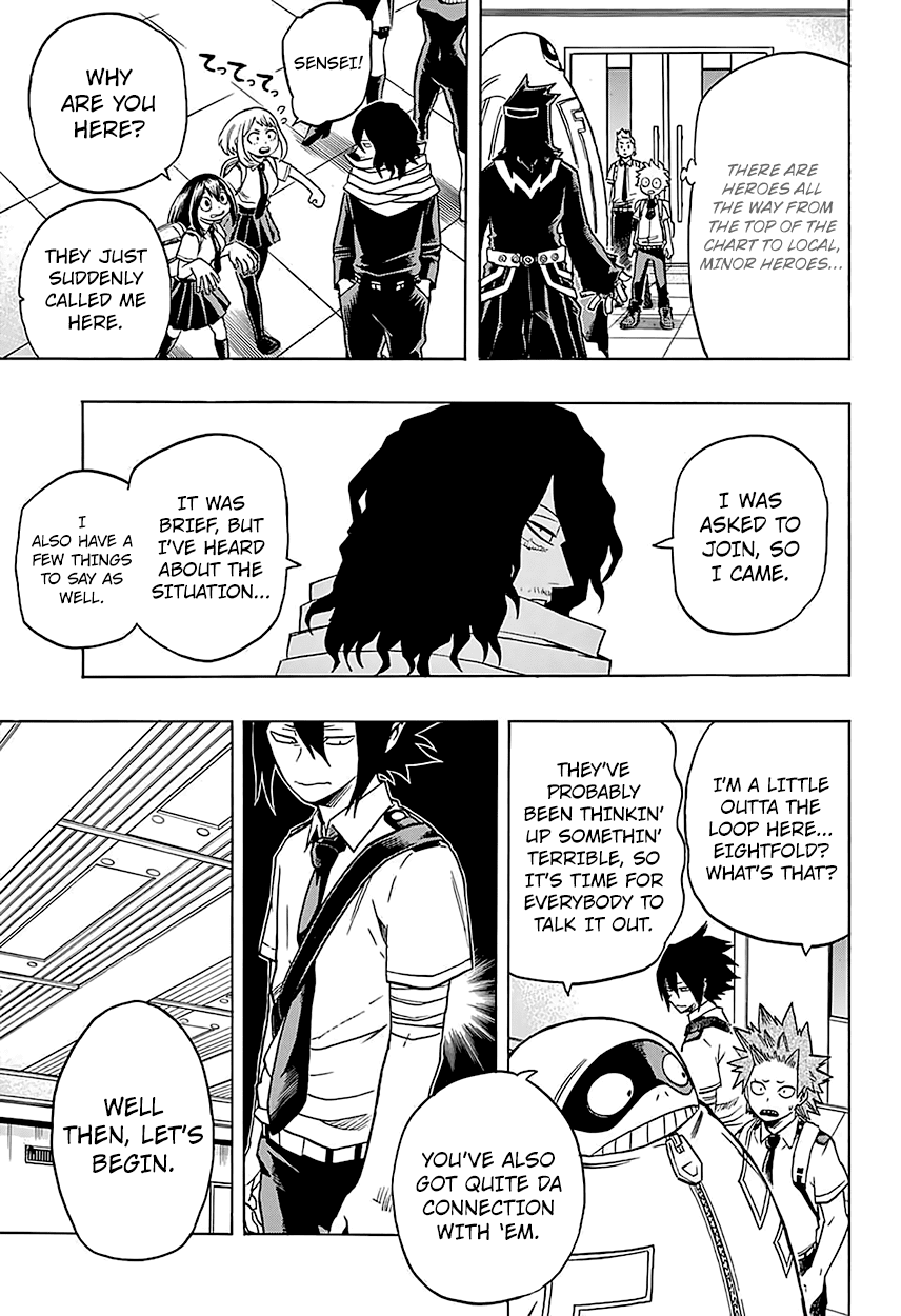 Boku no Hero Academia Chapter 135 page 6 - Chapter 135: A Distasteful Tale