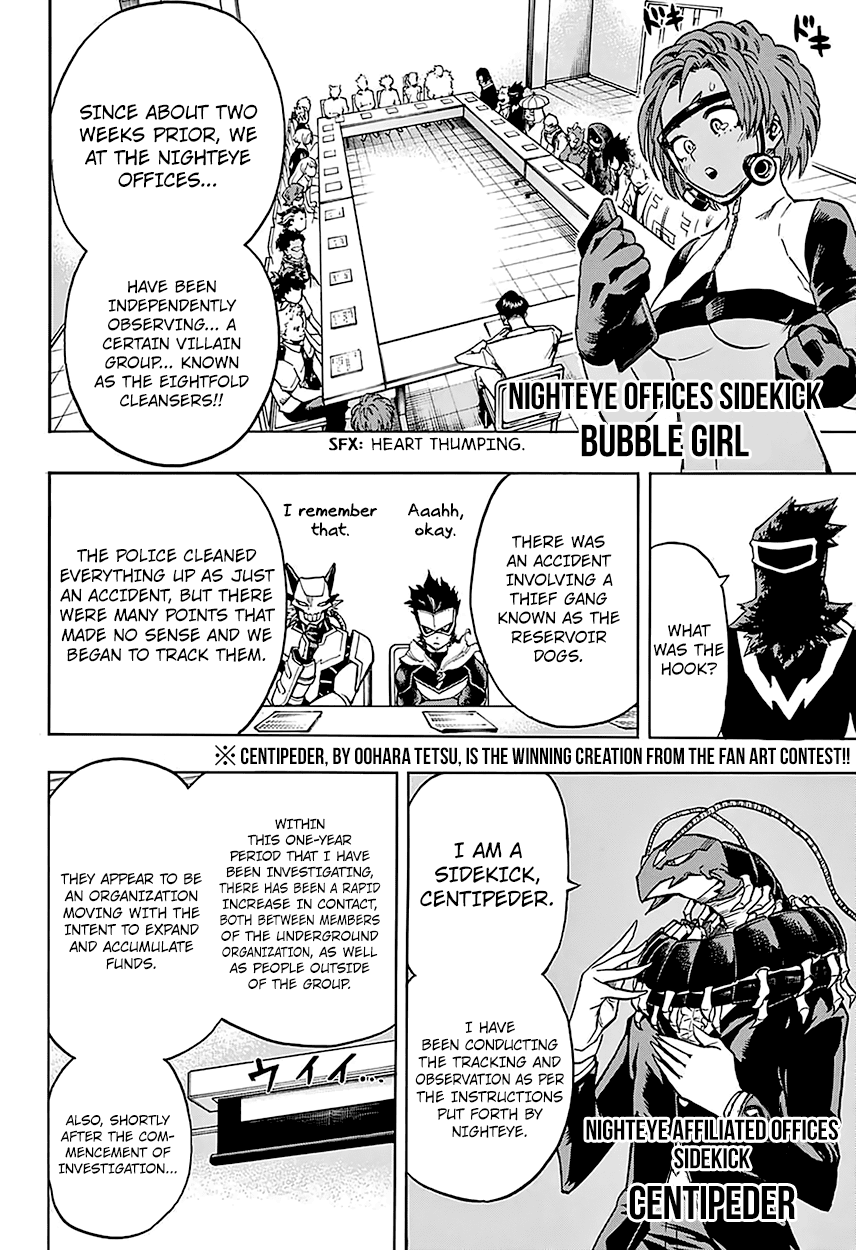 Boku no Hero Academia Chapter 135 page 7 - Chapter 135: A Distasteful Tale