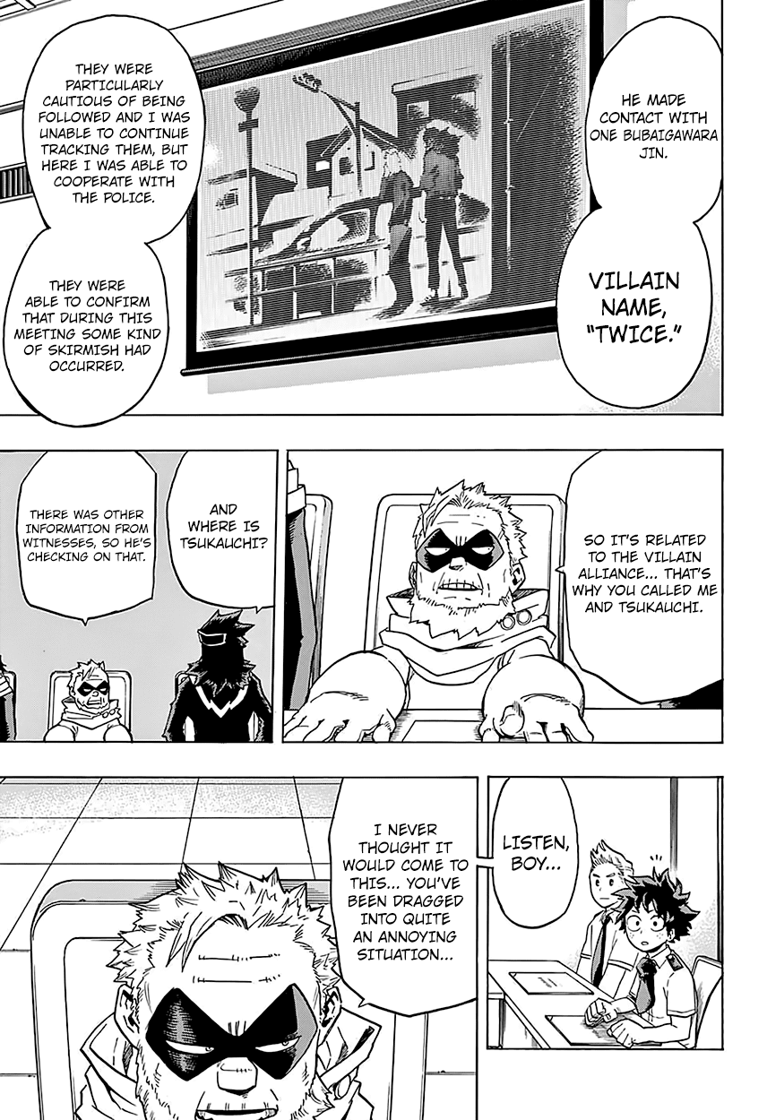 Boku no Hero Academia Chapter 135 page 8 - Chapter 135: A Distasteful Tale