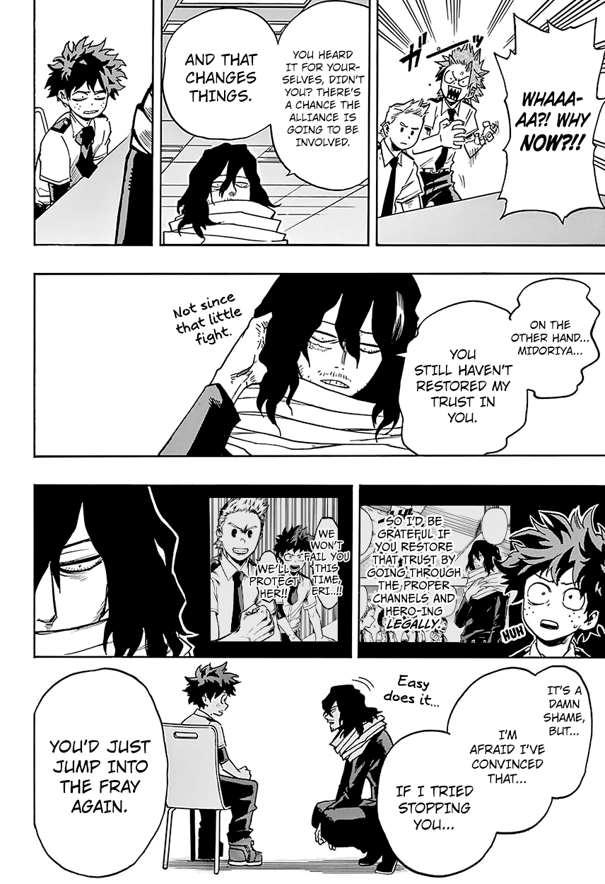 Boku no Hero Academia Chapter 136 page 15 - Chapter 136: So Close!!