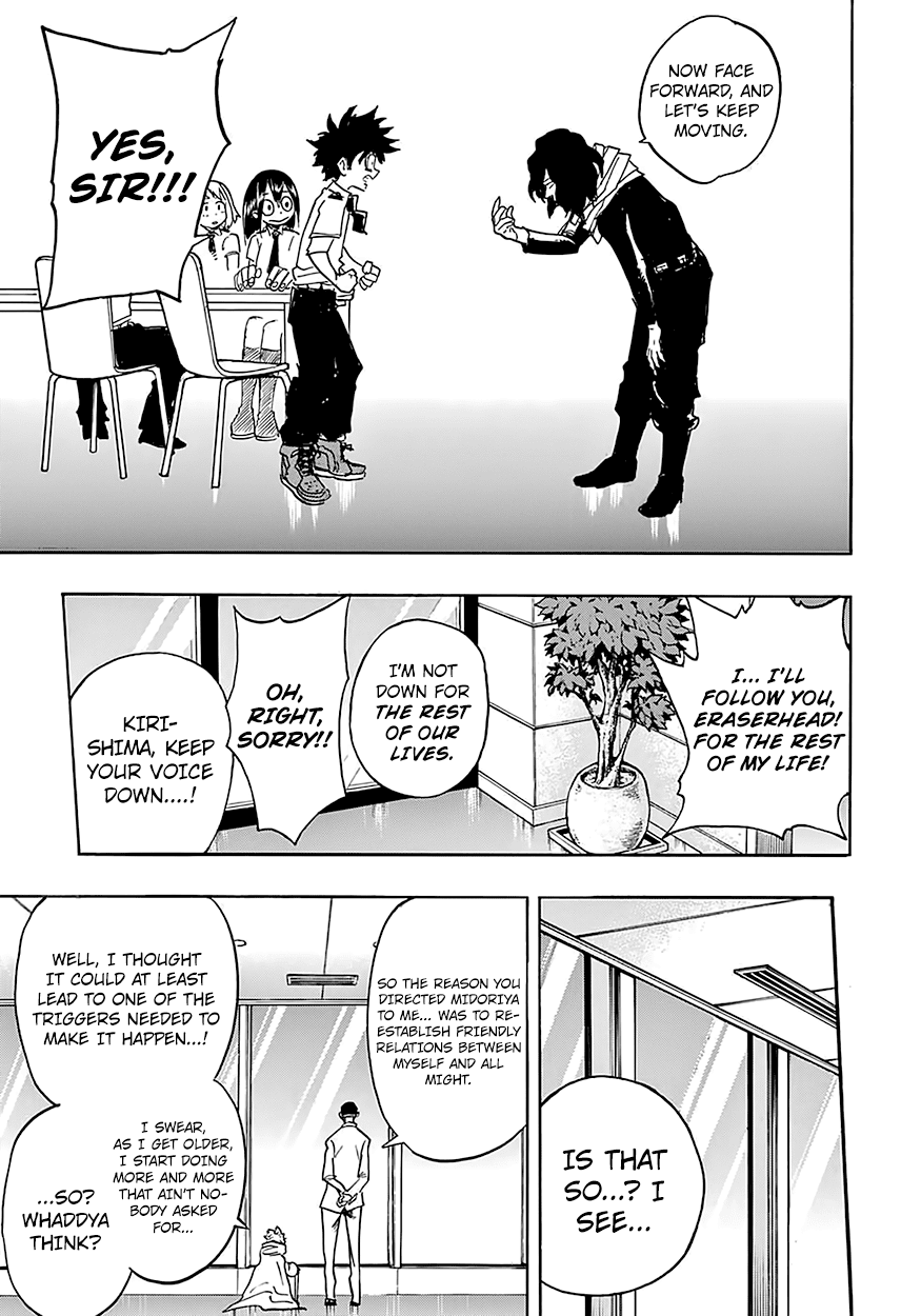 Boku no Hero Academia Chapter 136 page 18 - Chapter 136: So Close!!