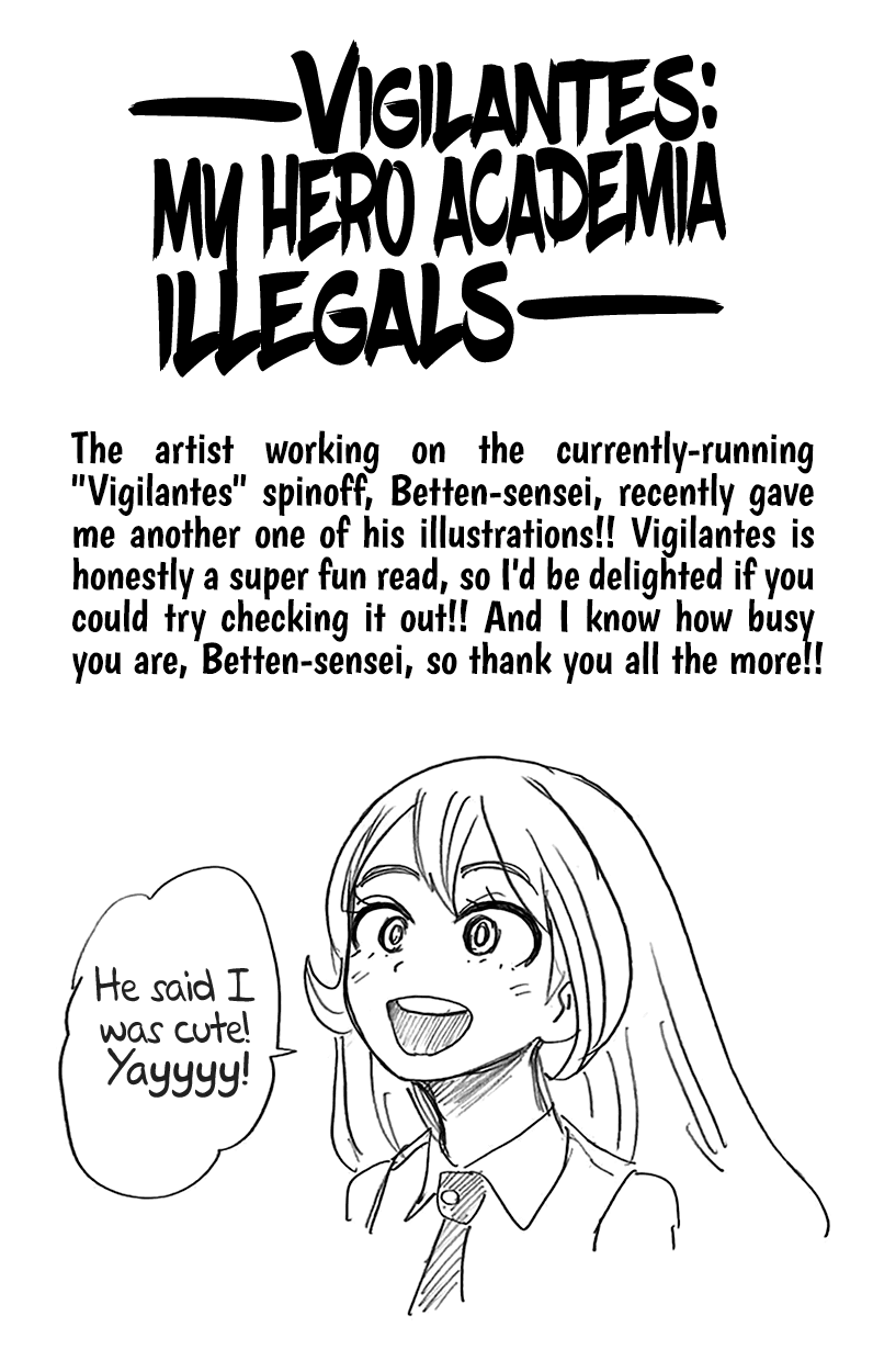 Boku no Hero Academia Chapter 137.5 page 12 - Chapter 137.5: Volume 15 Omake
