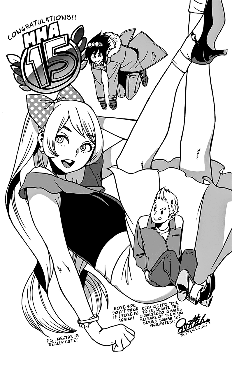 Boku no Hero Academia Chapter 137.5 page 13 - Chapter 137.5: Volume 15 Omake